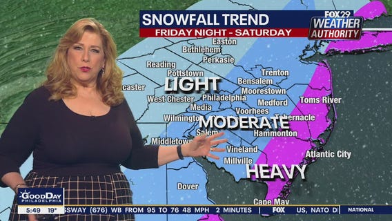 Weather Authority: 5 a.m. Thursday Forecast