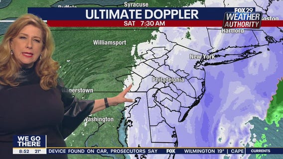 Weather Authority: 8 a.m. Saturday Update