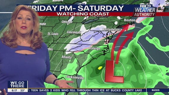 Weather Authority: Wednesday 6 a.m. update