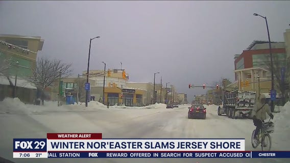 Atlantic County begins to dig out from the snow dumped by the nor'easter