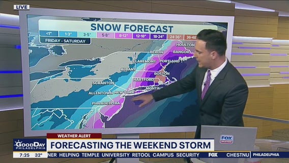 FOX Weather: How the nor'easter will impact the rest of East Coast