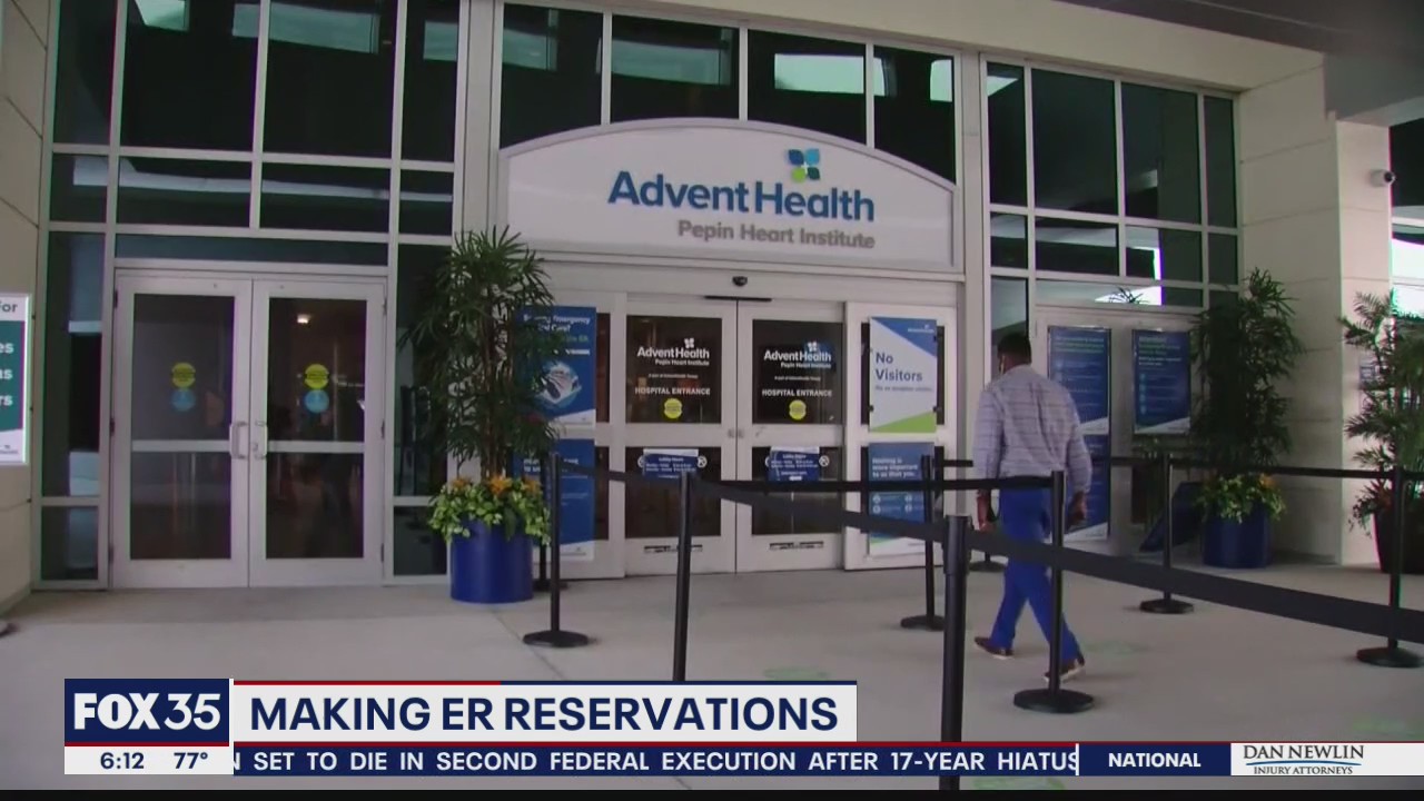 AdventHealth rolls out ER reservation system