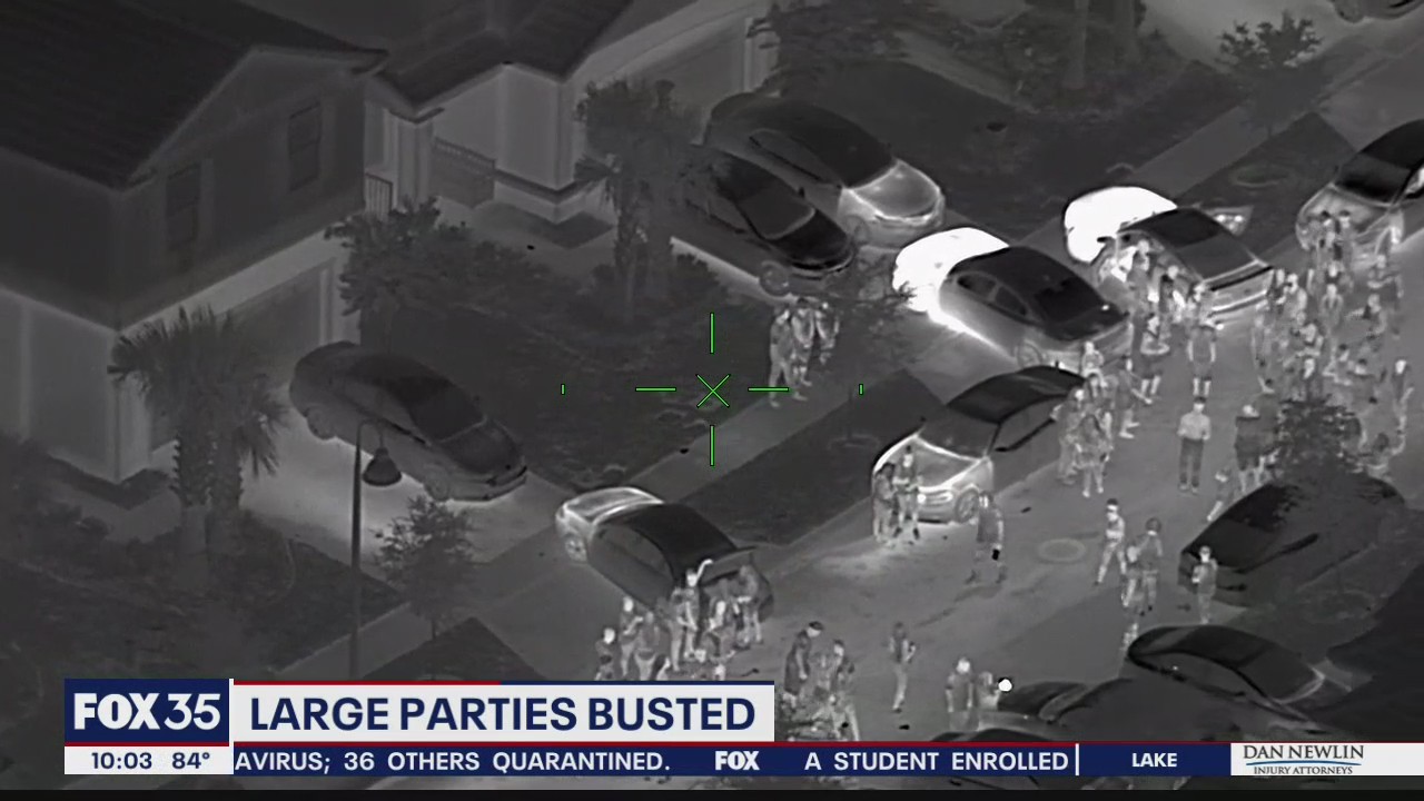 COVID concerns after deputies break up massive party at vacation home