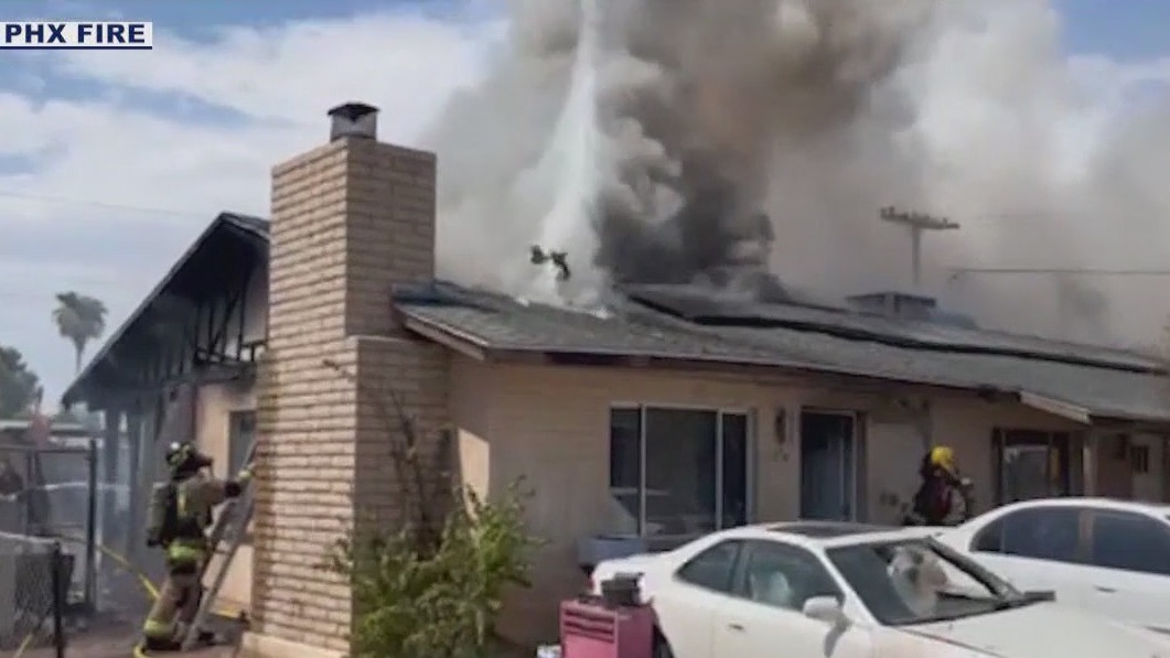3 people displaced after house fire in west Phoenix | FOX 10 Phoenix