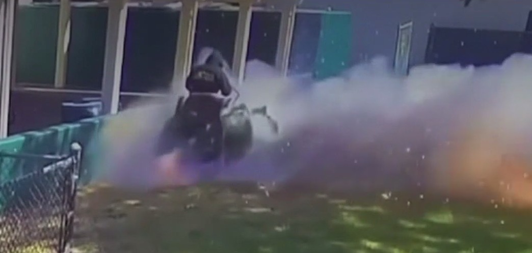 Groundskeeper speaks out after running over firework at Petaluma high school