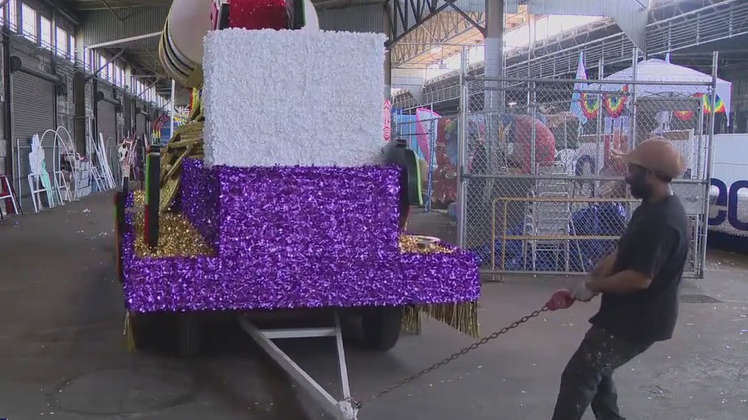 Pride parade floats preview