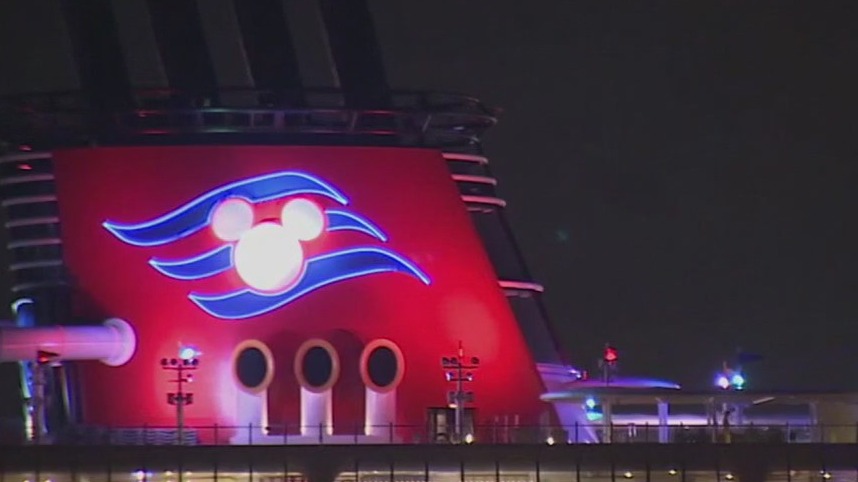 Dad jumps from Disney cruise ship to save daughter