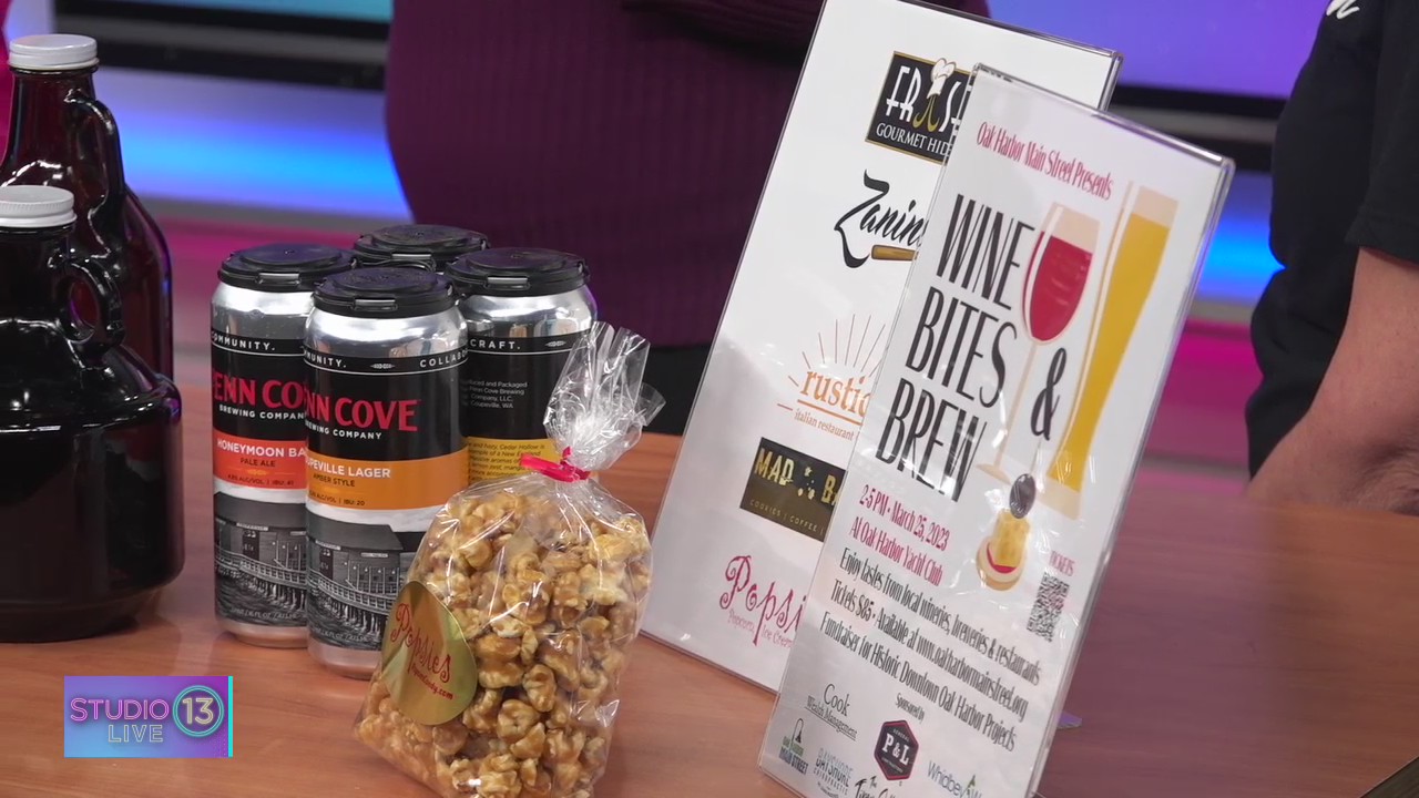 March 25: Wine, Bites and Brews event happening on Whidbey Island