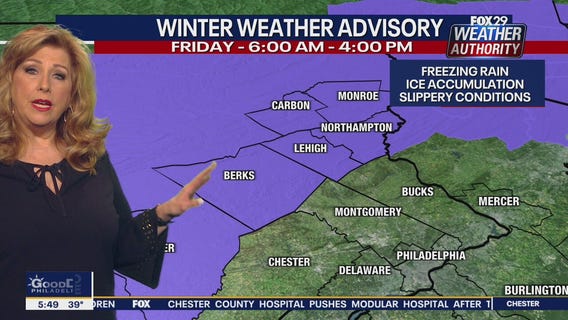 Weather Authority: 6 a..m. Thursday Forecast