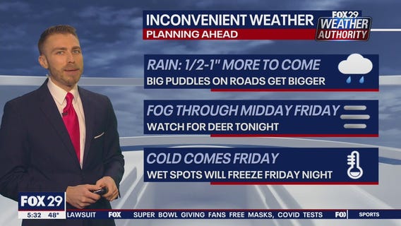 Weather Authority: Thursday, 5 p.m. update