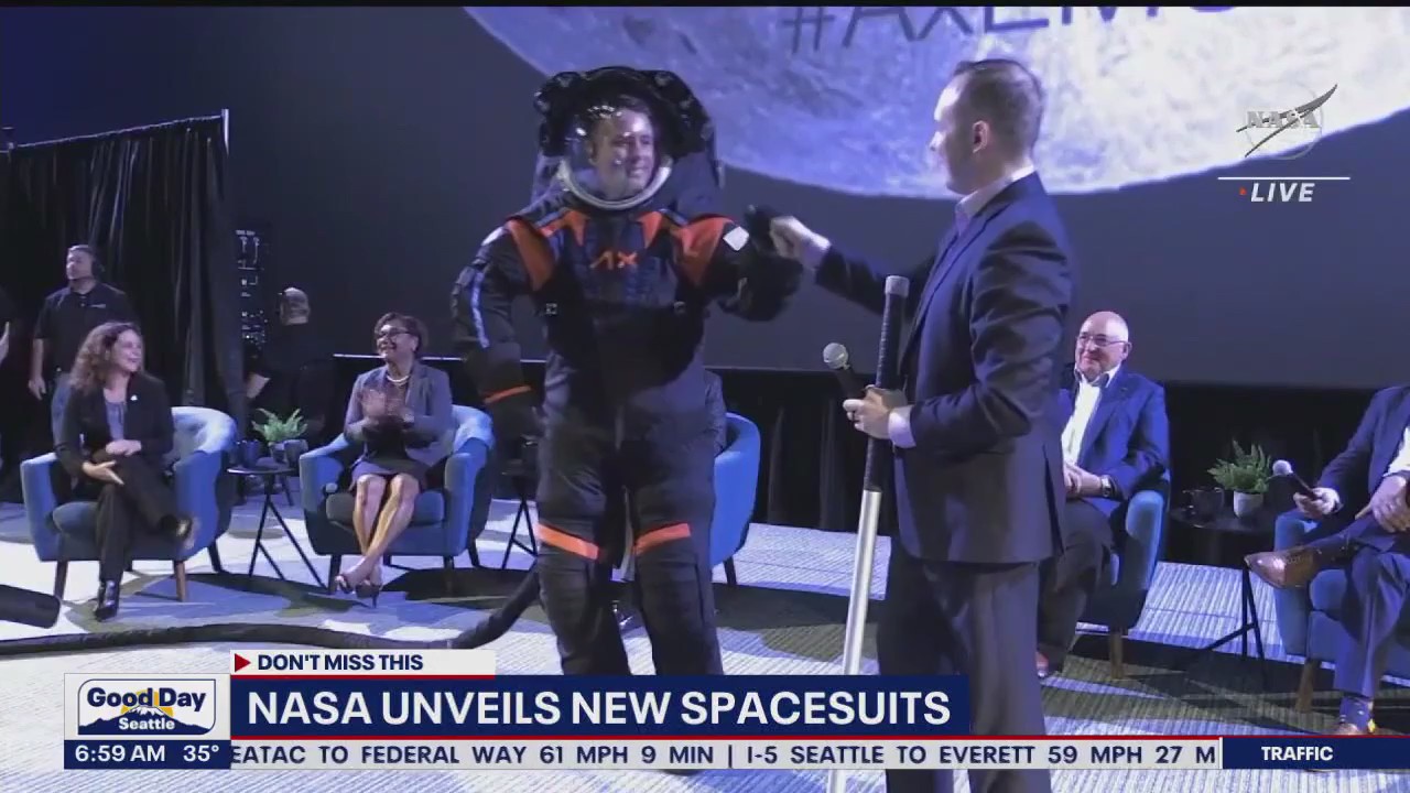 NASA unveils new spacesuits
