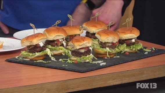 Emerald Eats: Ryan Ralston Culinary Creations makes black bean, beef sliders