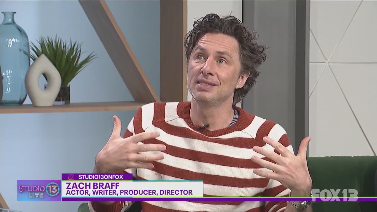 Actor Zach Braff discusses how grief inspired his new film 'A Good Person'