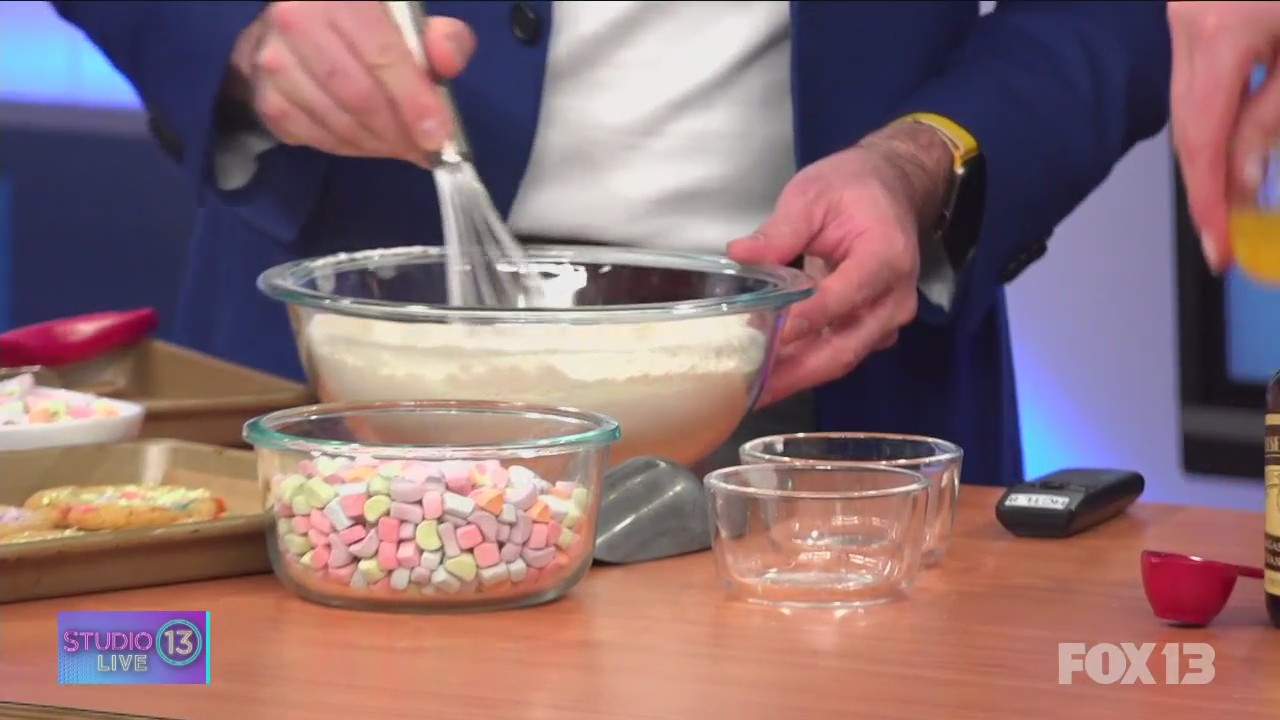 Making St. Patrick's Day treats with Cookies with Tiffany