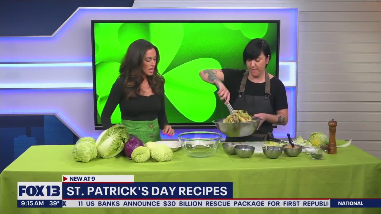 Making St. Patrick's Day recipes
