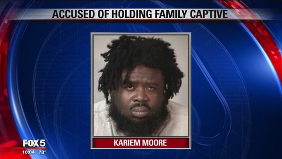 Man charged with holding girlfriend, 2 children captive for at least 2 years, sheriff's office says