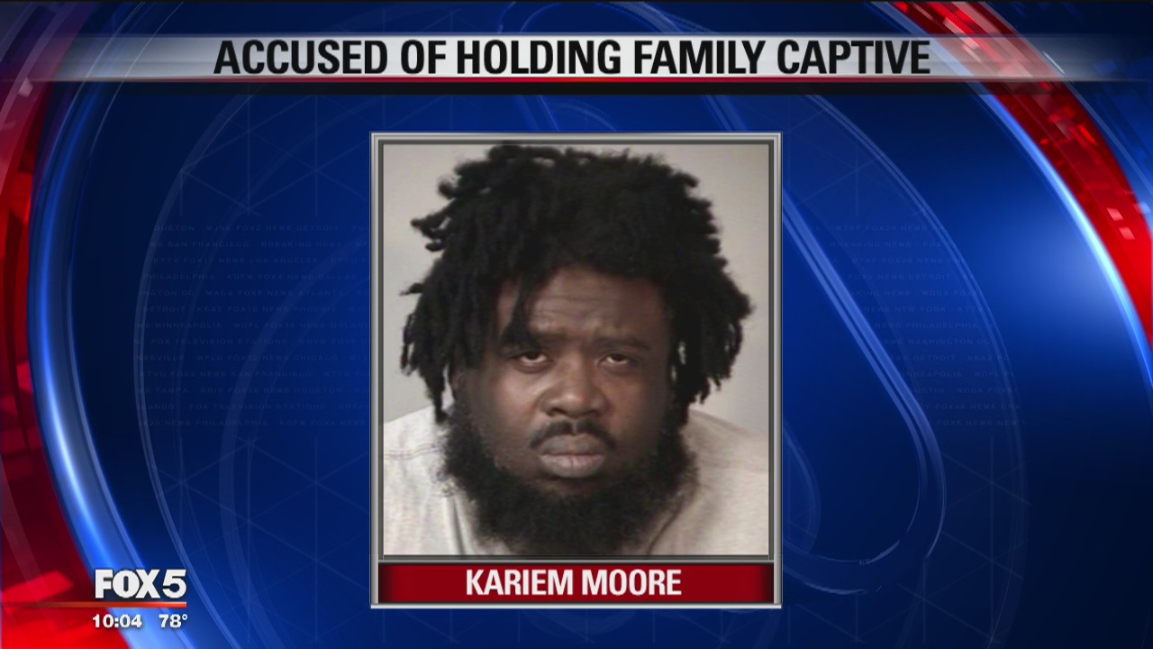 Man charged with holding girlfriend, 2 children captive for at least 2 years, sheriff's office says