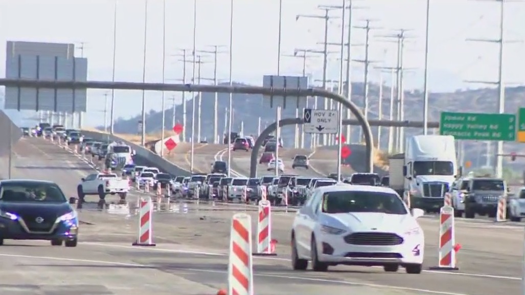 NB I-17 sees weekend-long backups