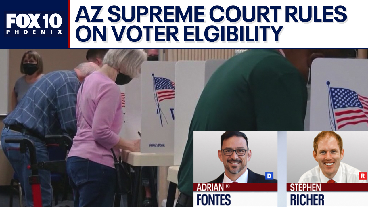 AZ Supreme Court rules on voter eligibility case | FOX 10 Phoenix