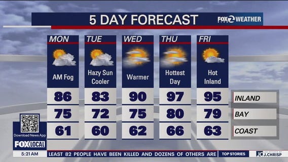 Foggy morning, nice afternoon