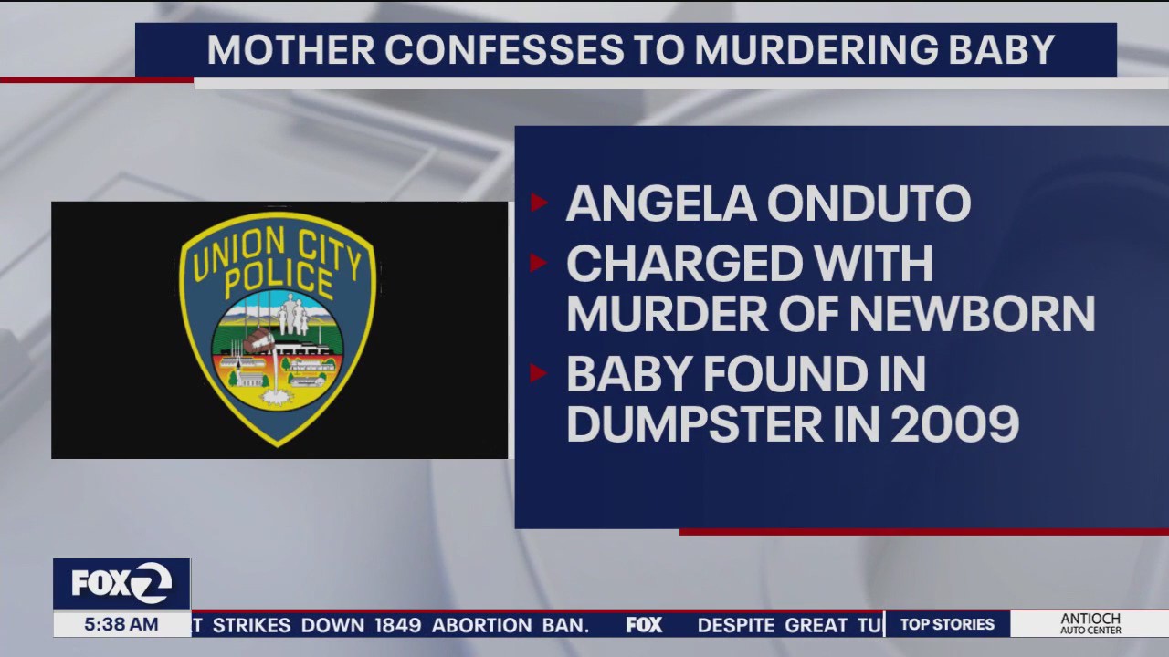 Mother confesses to murdering baby in Union City