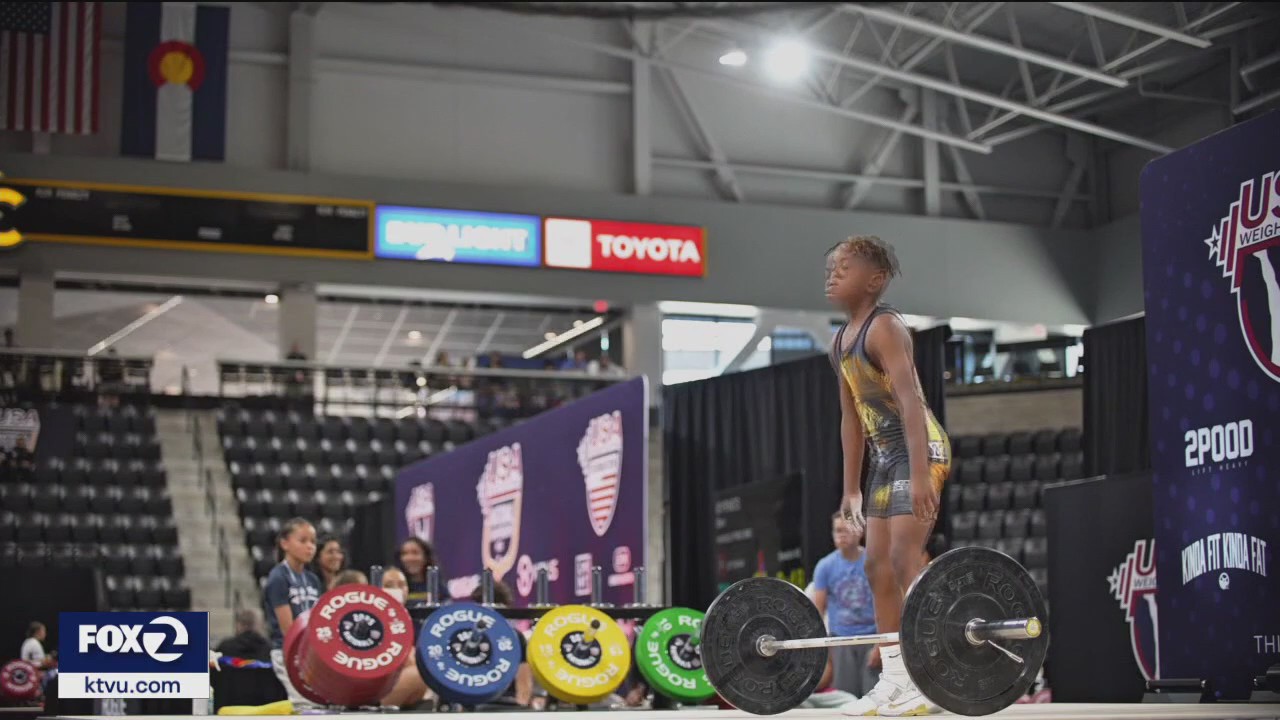 Oakland's 8-year-old weightlifting star
