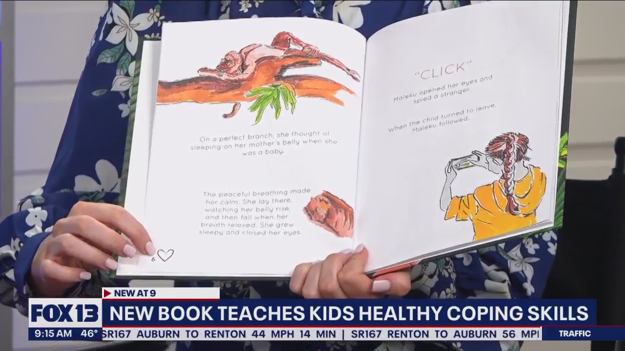 New book teaches kids healthy coping skills