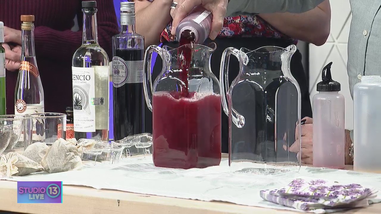 Making spring cocktails with Nick Mautone on the first day of spring!