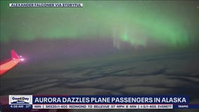 Watch: Lucky passenger captures stunning time-lapse video of northern lights from plane window