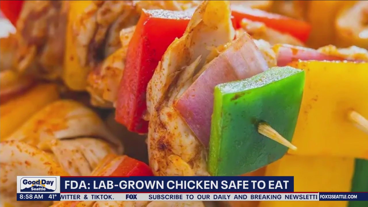 FDA: Lab-grown chicken safe to eat
