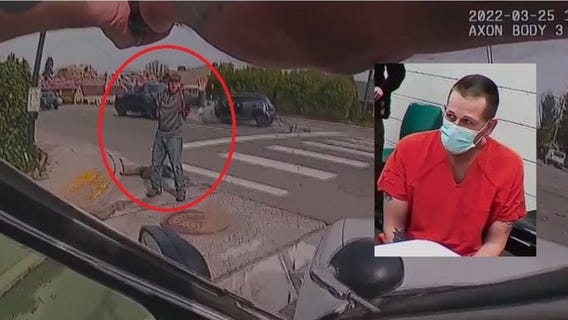 Bodycam video of suspect's arrest shown at murder trial for killing of Everett police officer