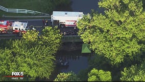 Missing Va. woman, 2 children believed to bodies in car found at Leesburg creek, sheriff says