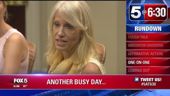 FOX 5 talks to Kellyanne Conway about health care, military spouses