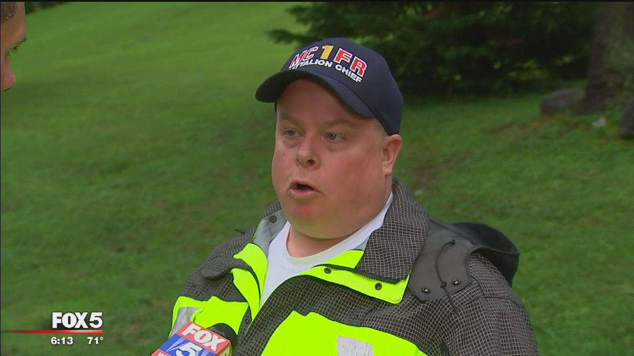 Montgomery County battalion chief: 2 drivers rescued in Chevy Chase