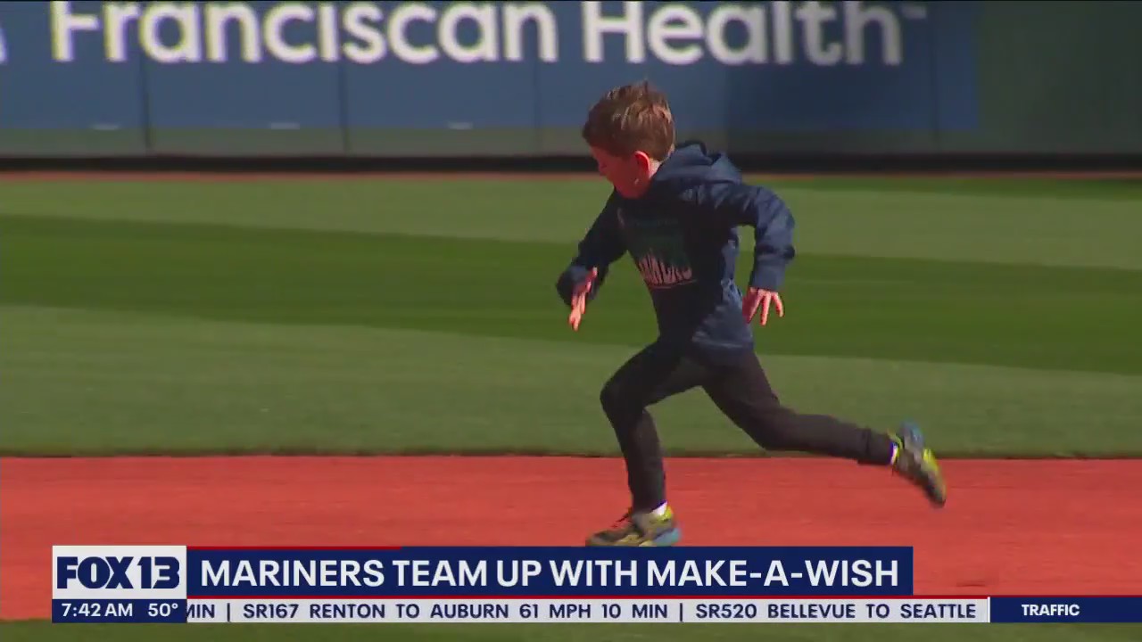 Seattle Mariners team up with Make-A-Wish