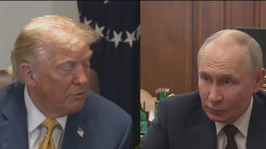 Trump says he's 'not happy' with Putin