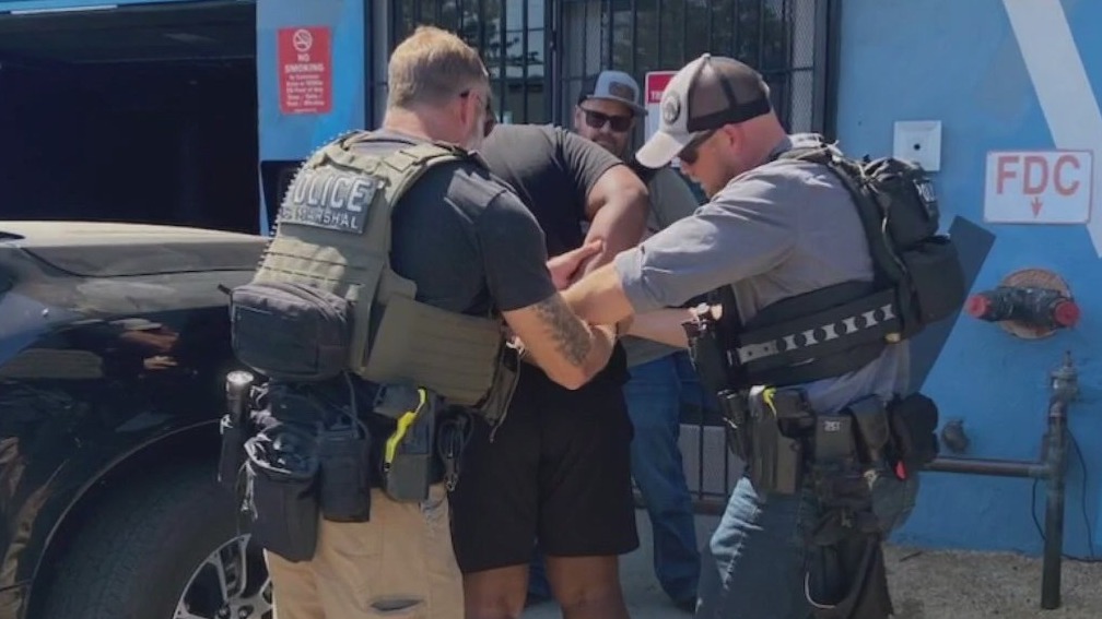 US Marshals help with Oakland crime suppression