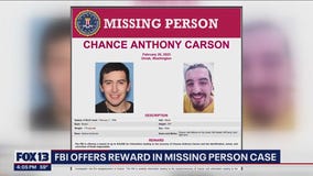 FBI offers $10k reward in case of missing Washington man; foul play suspected