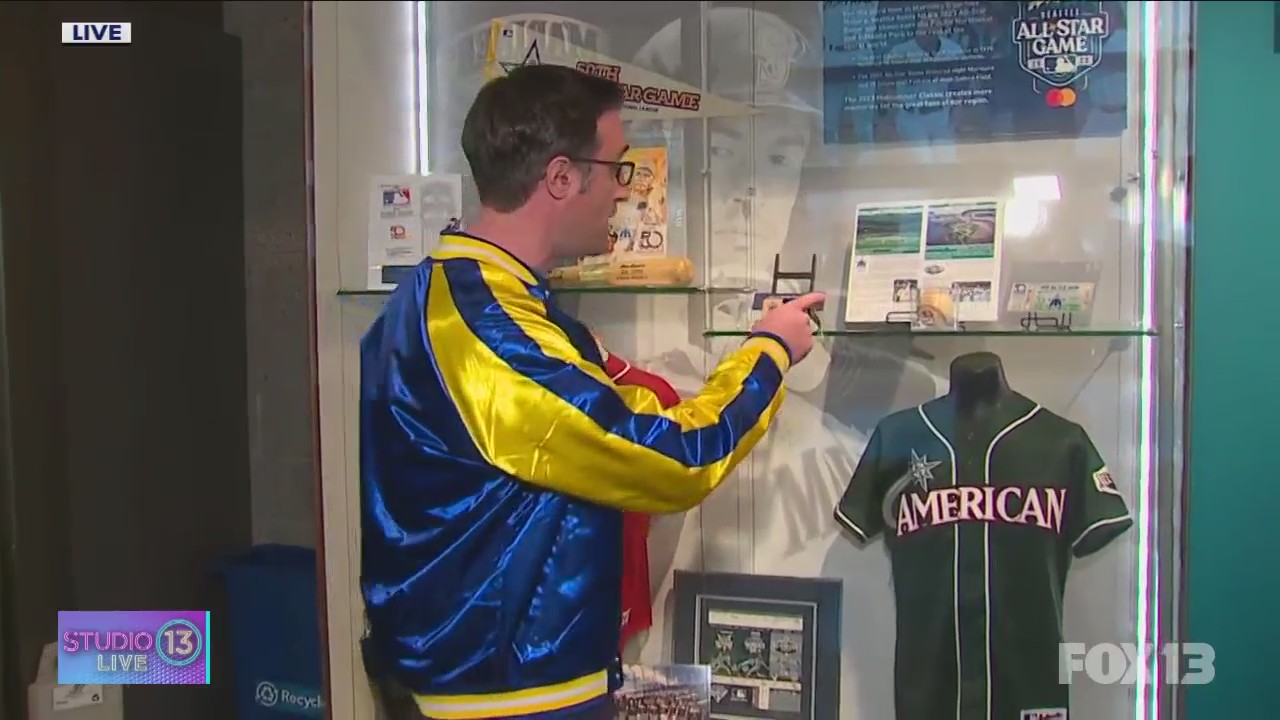 Showing off the Mariners Hall of Fame at T-Mobile Park
