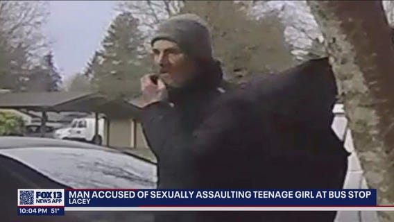 Lacey PD: Man arrested after choking, trying to kiss teenage girl at bus stop