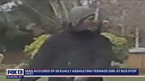 Lacey PD: Man arrested after choking, trying to kiss teenage girl at bus stop