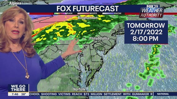 Weather Authority: Wednesday 8 a.m. update