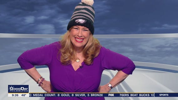 Whatcha Makin': St. Patrick's Day wreaths and Eagles hats