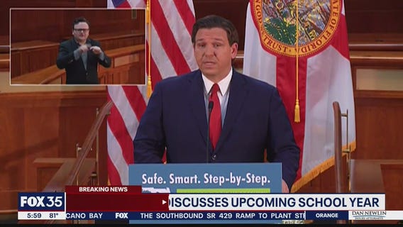 Gov. DeSantis says schools will reopen next month