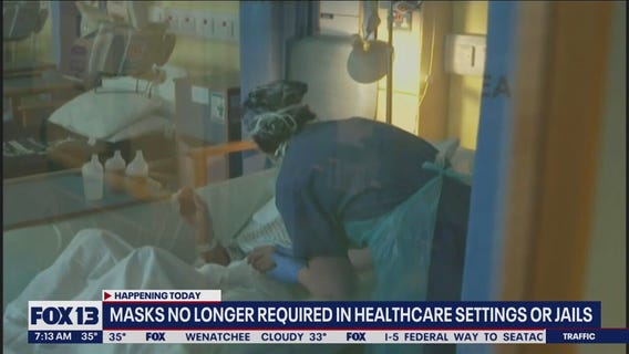 Washington ends universal masking requirements in healthcare, correctional facilities