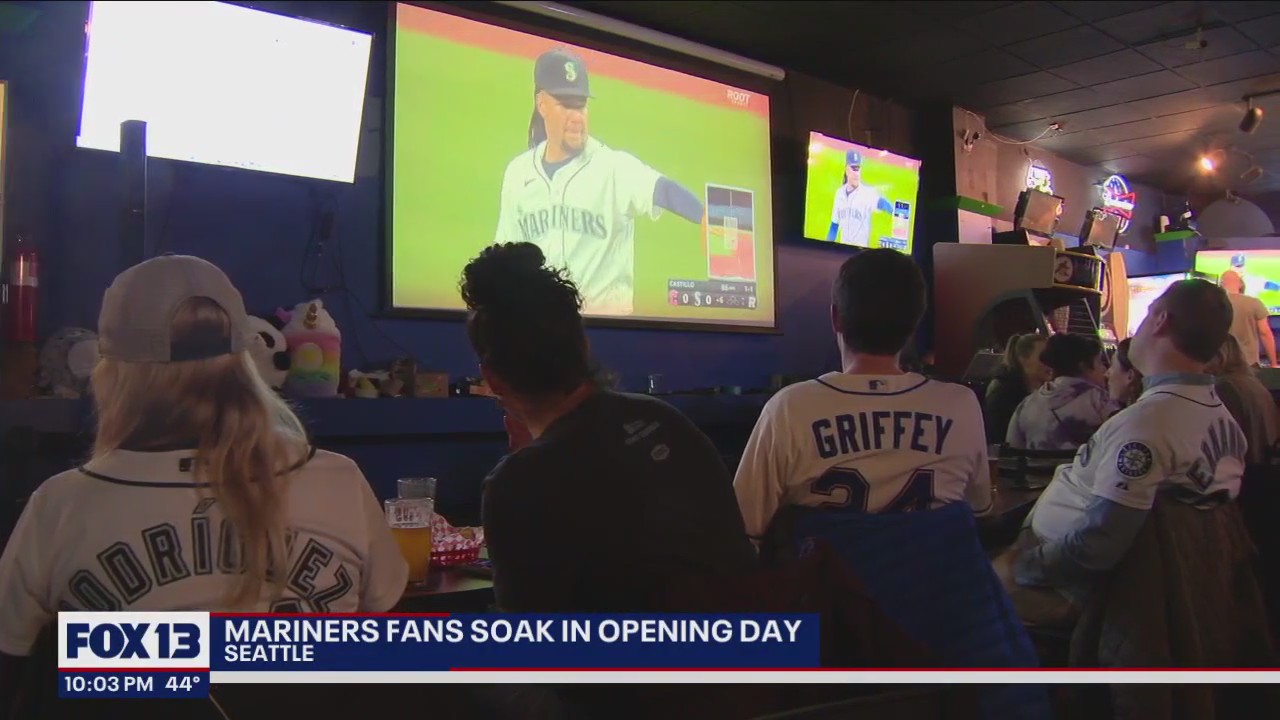 Mariners fans excited about Opening Day