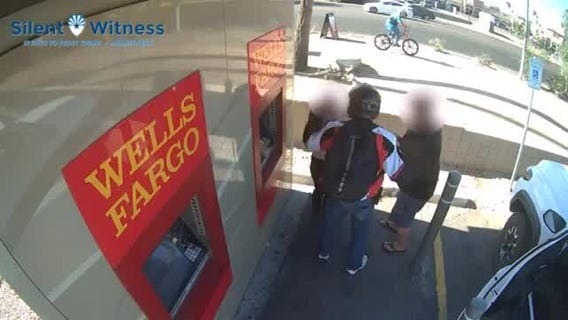 Glendale man holds victims at gunpoint at Wells Fargo ATM