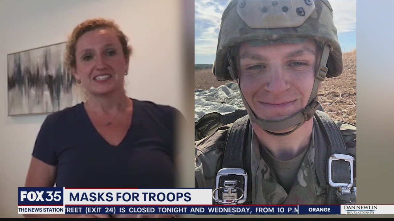 Florida mom collecting face masks for son and his fellow soldiers