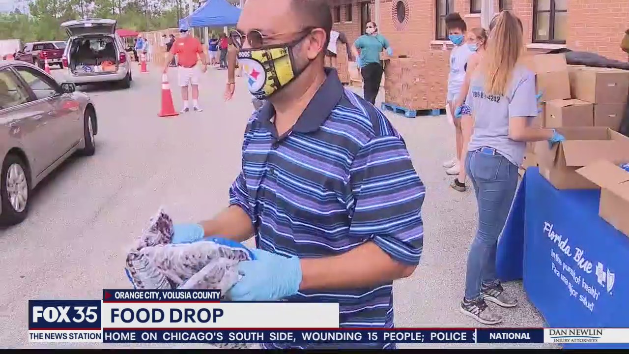 Food distribution in Volusia County
