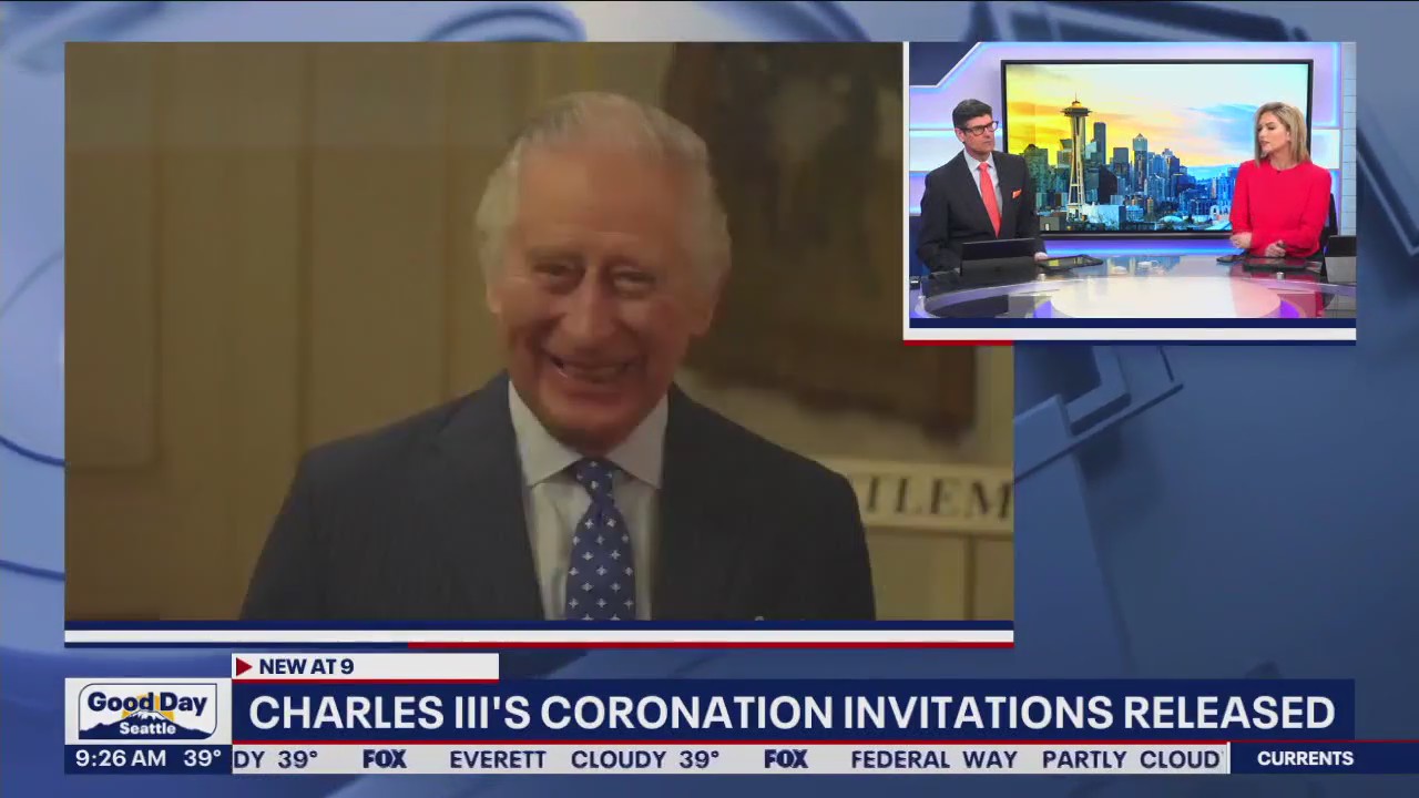 Charles III's coronation invitations released